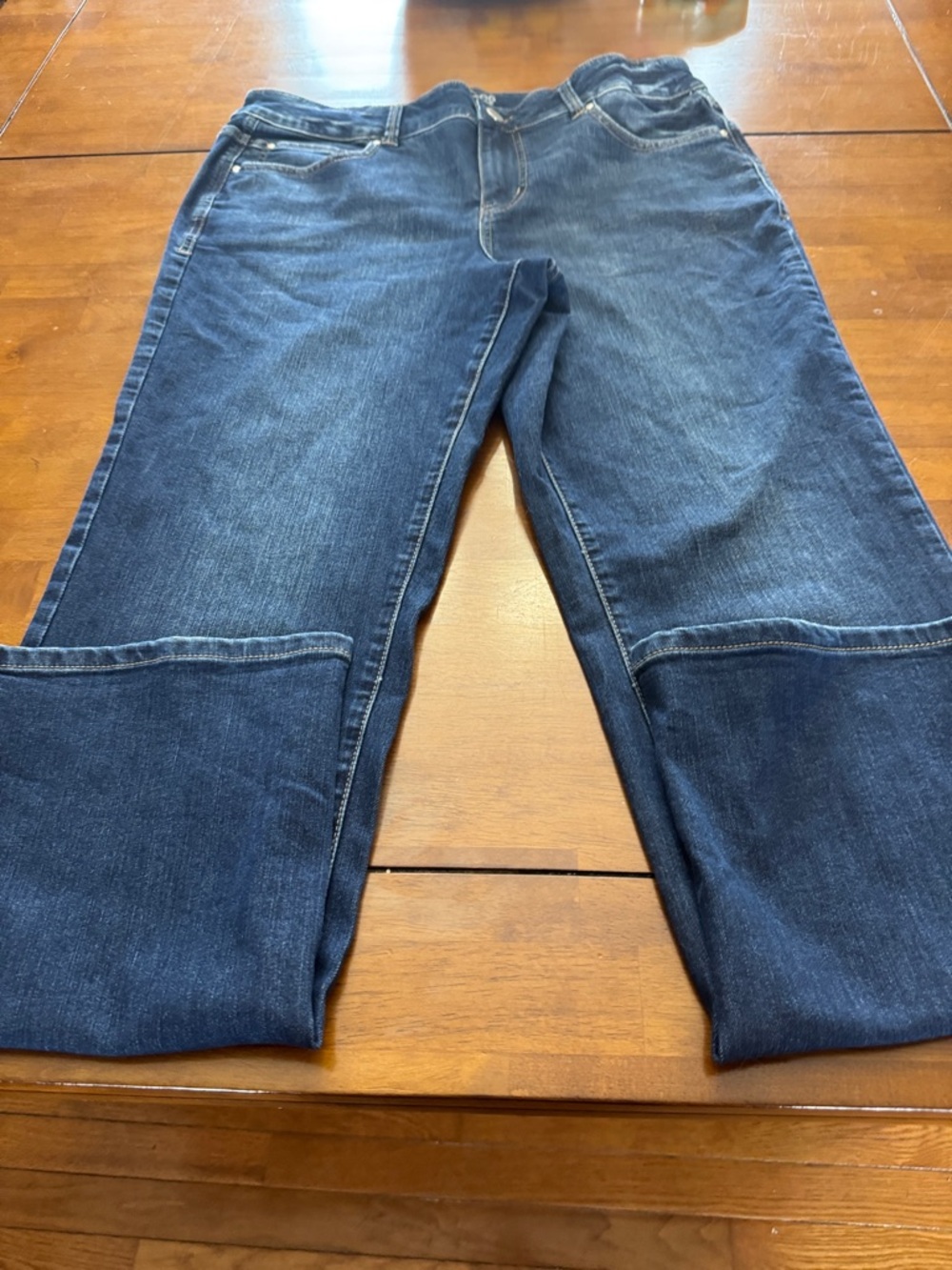 Maurices Dark Blue High-Rise Jeans